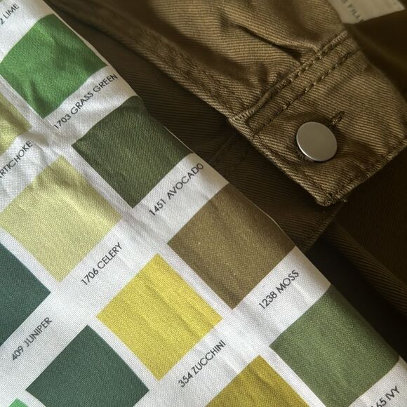 AVEC LES FILLES Denim Jacket sz Medium NWT - Picture 12 of 12